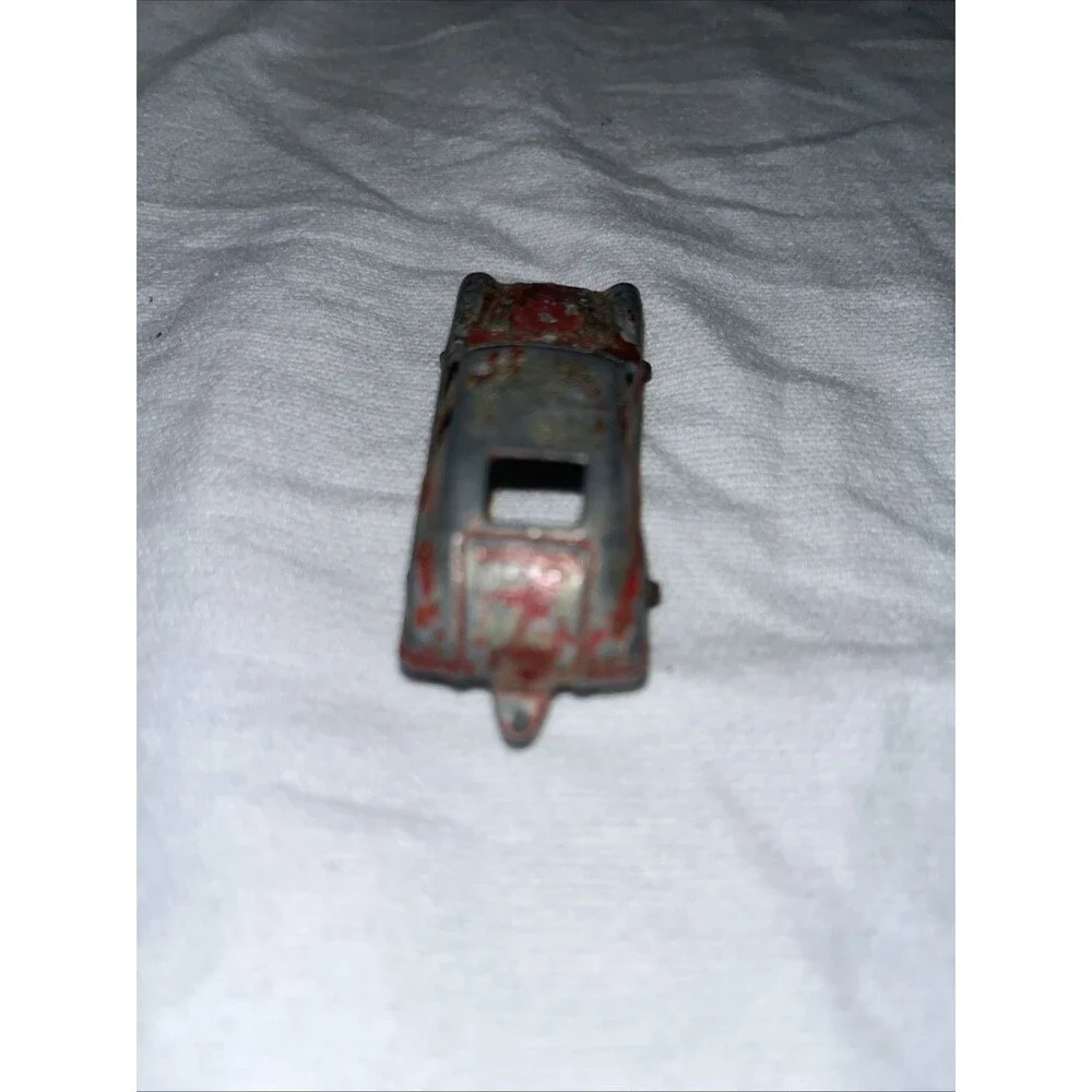 Vintage Dinky Toys No. 182 Porsche 356A Coupe Red Diecast Made in England